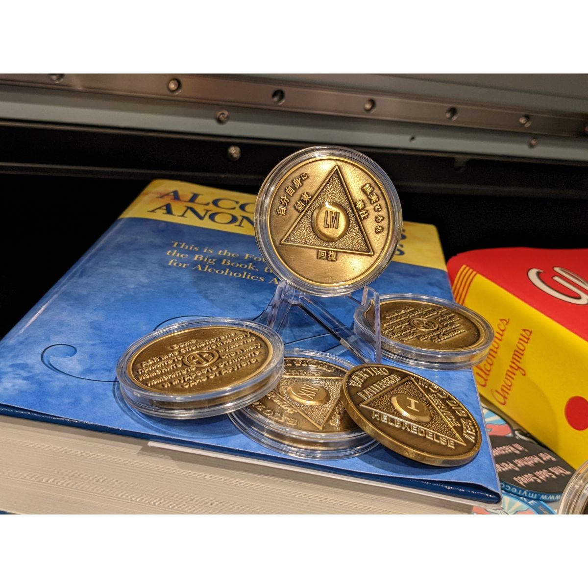 Japanese Sobriety Coin up to 60yrs