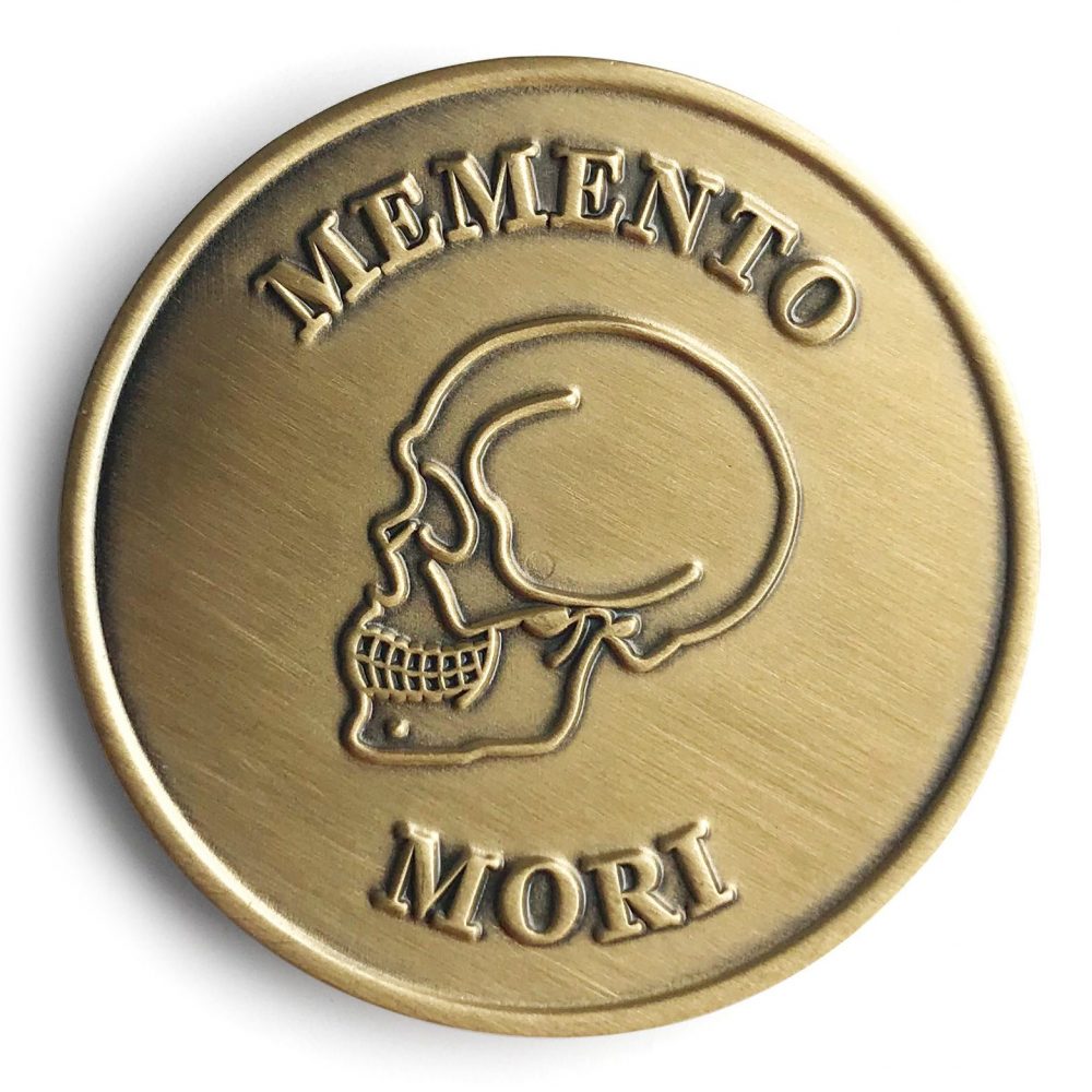 Memento Mori Stoic Medallion - Main Image