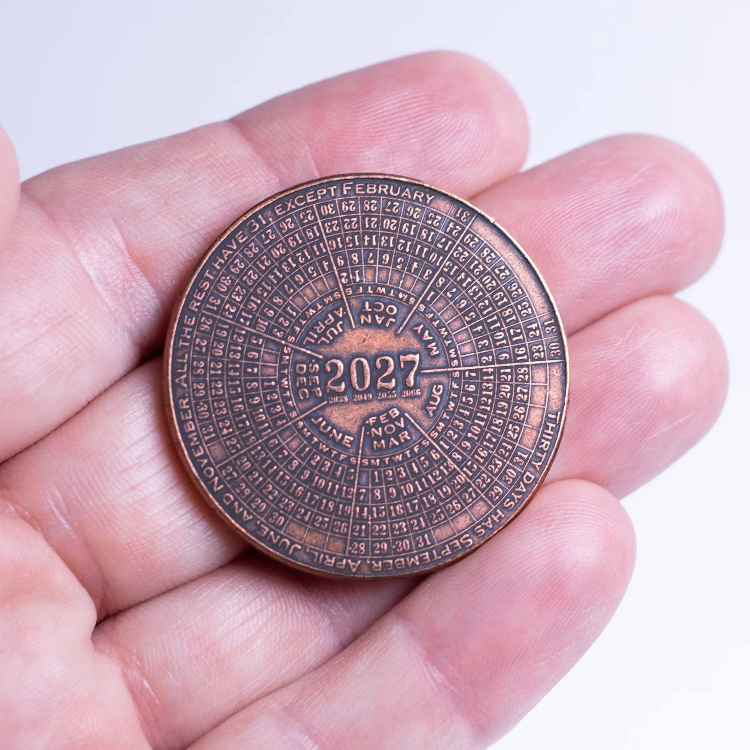 Two-Year Calendar Coin (2026-2027)