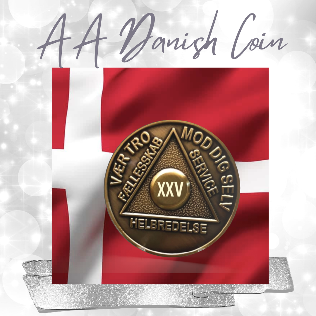 Danish Sobriety Coin up to 60yrs