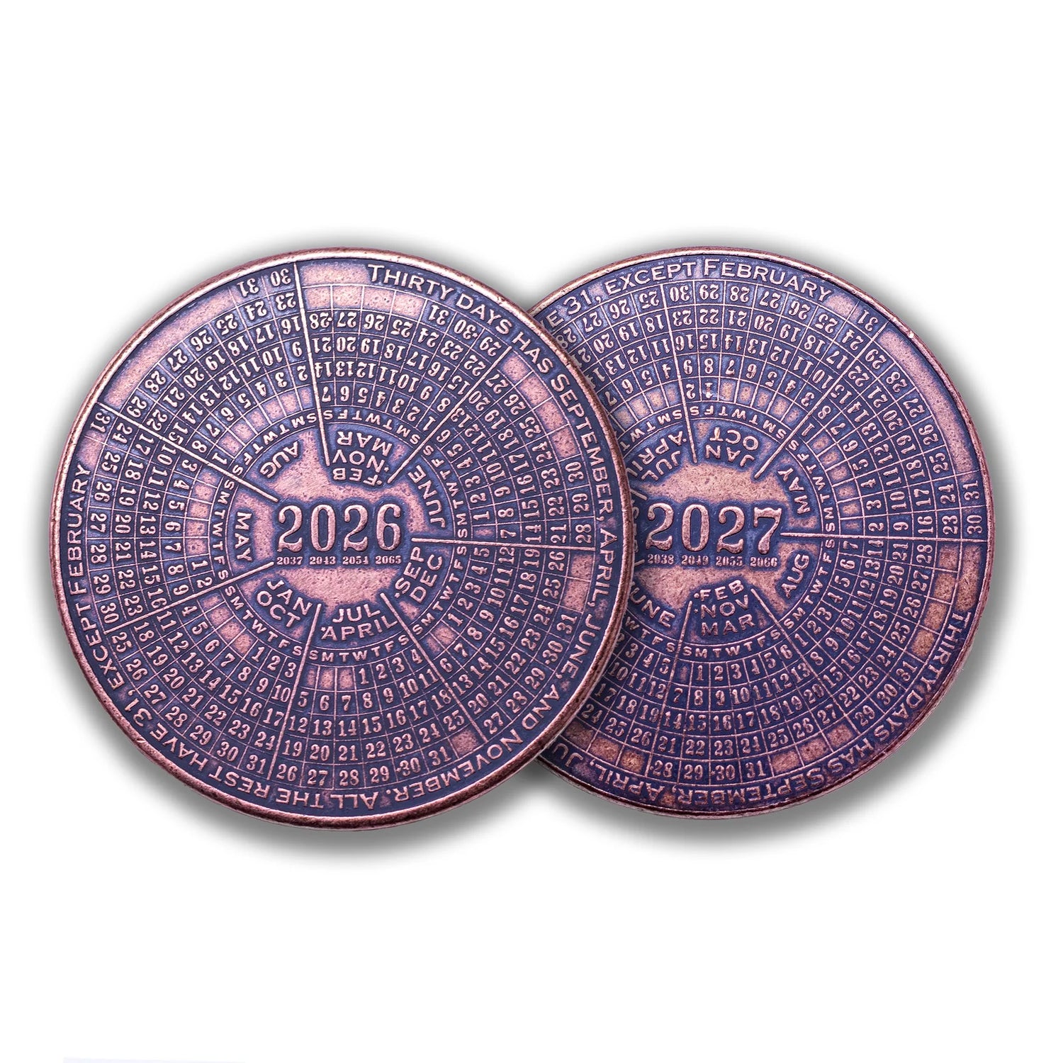 Two-Year Calendar Coin (2026-2027)
