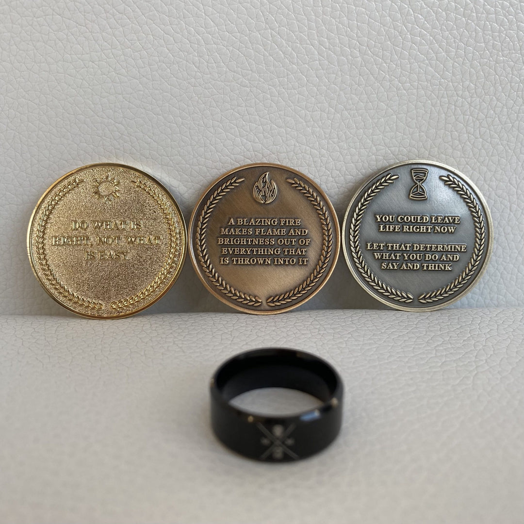 Complete Stoic Medallion and Stoic Ring Collection – The Stoic Store