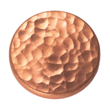 Hammered Copper Worry Stone in Raw Copper